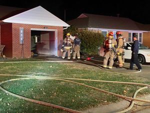 Garage Fire On Minneapolis Ave