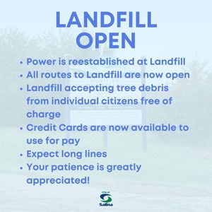 City Landfill Is Open, Plan For Limb Pickup In The Works