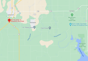 Salina Woman Injured In Ellsworth County Crash