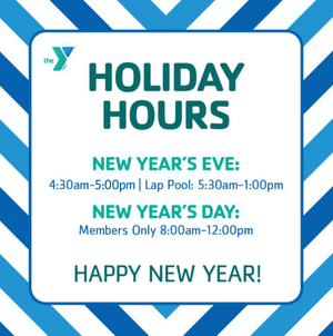 YMCA New Year Holiday Hours