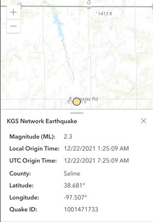 Two Earthquakes Recorded On Wednesday