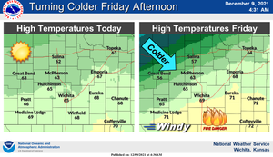 Colder Friday Afternoon