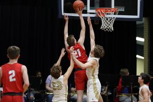 Knights come out on top against Hutch Trinity 57-37