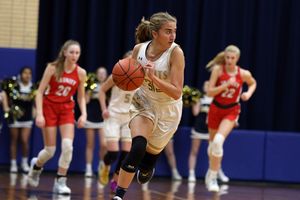 Lady Knights too much to handle for Hutch Trinity 43-13