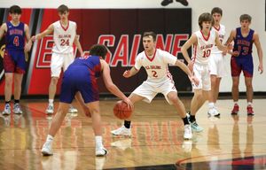 Ell Saline vs Marion Boys Basketball (Photo Gallery)