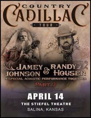 Jamey Johnson & Randy Houser at Stiefel Theatre