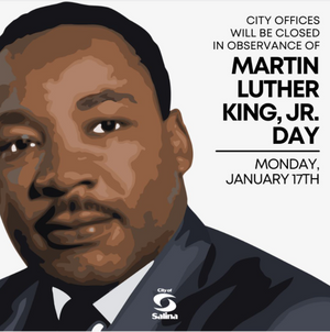 City Offices Observing Martin Luther King Jr, Day