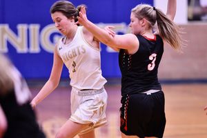 Sacred Heart Knights fight off the Ellsworth Bearcats