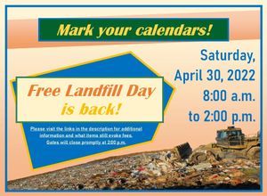 Free Landfill Day