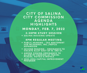 City Commission to Hear Update on Salina Housing