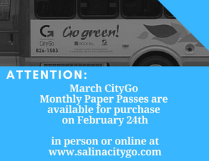March CityGo Passes Available