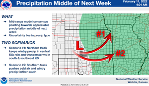 Precipitation In The Forecast Next Week
