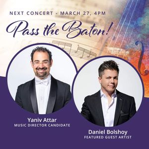 Pre-Concert Talk with Yaniv Attar & Daniel Bolshoy