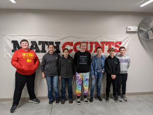 SES Jr High MathCounts Team Places at Regional Competition