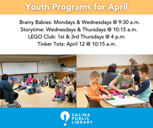 April Library Programs