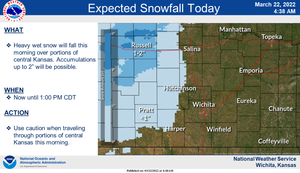 Heavy, Wet Snow Expected
