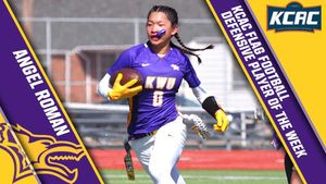 KWU Angel Roman Named KCAC Flag Football Defensive Player of the Week