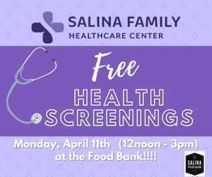 Free Health Screening at Food Bank