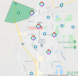 11 PM UPDATE: 170 Customers Without Power in Salina