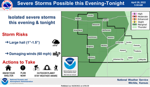 Severe Storms Possible Tonight