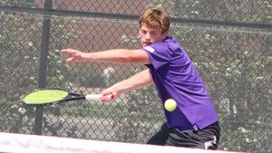 KWU Men's Tennis Stops Tabor 4-2 in KCAC First Round