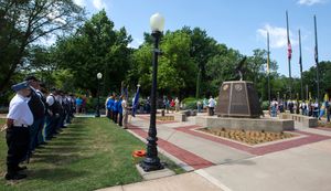 Memorial Day Ceremony held at Saline County War Memorial in Sunset Park (Photo Gallery)