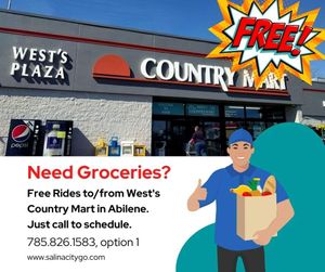 Free Rides to West’s Country Mart with OCCK Public Transportation