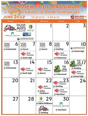 Summer Food Program Starts May 31