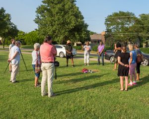 Lynching Victim Dana Adams Honored with Wreath (Photo Gallery)