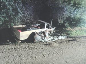 Assaria Man Not Seriously Injured After Pickup Catches Fire