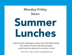 Library Lunches for this Week