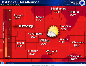 Hot & Breezy This Afternoon
