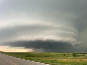 Salina Misses Huge Storm Cell, Receives Very Little Rain