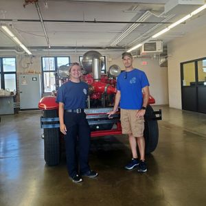 First Father-Daughter Firefighting Duo in Salina's History