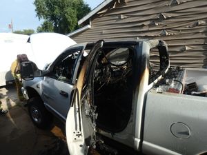 Truck a Total Loss After Fire