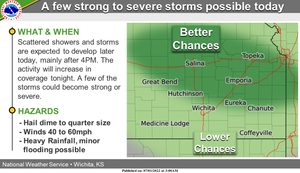 Chance Of Severe Storms Today