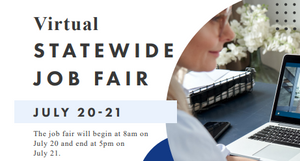 Last Day For Virtual Statewide Job Fair