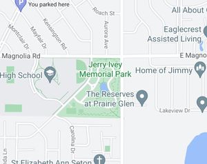 Trash Cans on Fire at Jerry Ivey Park