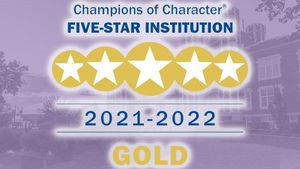 Kansas Wesleyan Earns NAIA Champions of Character Five-Star Institution Award
