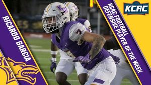 KWU's Garcia Named KCAC Football Defensive Player of the Week