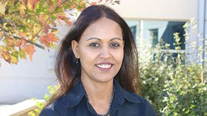 Siny Joseph the 2022 recipient of K-State Salina's McArthur Award