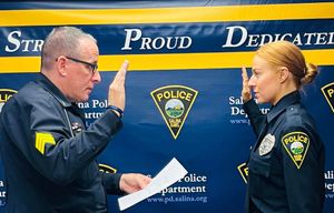 US Navy Vet Sworn Into SPD