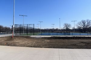 Tennis Courts Nearing Completion