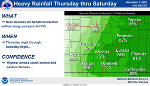 Heavy Rainfall Thursday Thru Saturday