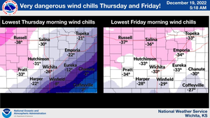 Dangerous Wind Chills Thursday And Friday