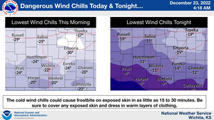 Dangerous Wind Chills Today & Tonight