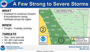 Strong To Severe Storms Possible Tonight