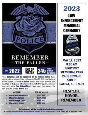 Law Enforcement Memorial Ceremony