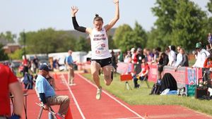 KWU's Kyser Finishes 2nd in Long Jump Earning All-America Status, Benjamin Runs in 100m at NAIAs