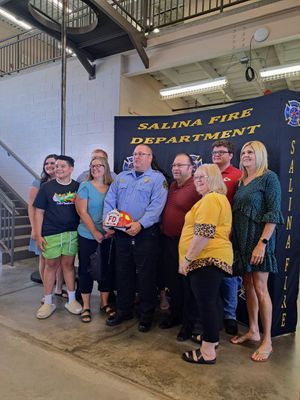 Salina Fire Department Celebrates Promotions with Heartwarming Ceremony